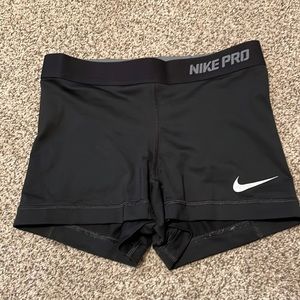 Nike pro women’s spandex shorts
